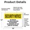 Signmission No Drugs Dealers Weapons Drinking OSHA Security Notice Sign, Vinyl Decal, 18in W x 12in L, 2PK OS-2PACK-SN-D-1218-L-11599 - alternate 5